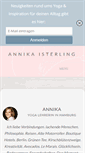 Mobile Screenshot of annikaisterling.com